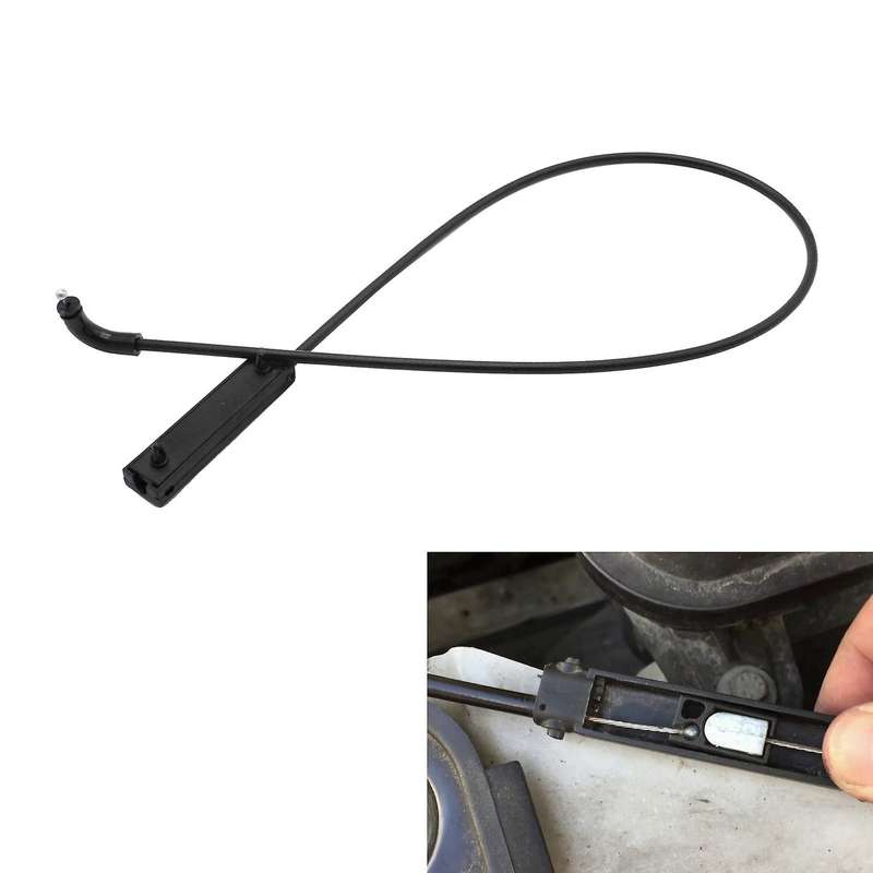 7060551 Front Engine Hood Lock Latch Release Cable Wire for- 1 Series E81 E82 E87 2007-2013