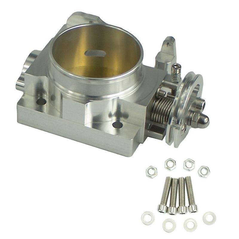 70mm Aluminum Turbo Throttle Body Throttle Body Performance Intake Manifold Throttle for EJ20 Turbo