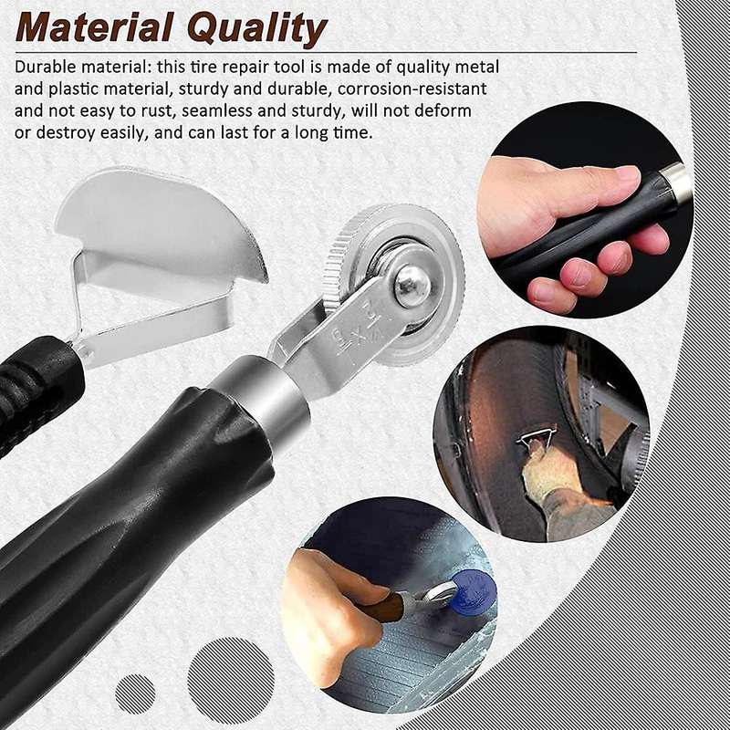 70pcs Tire Kit Heavy Duty,car Tire Pressure Wheel Film Repair Kit Tire Repair Tool Tire Repair Tool