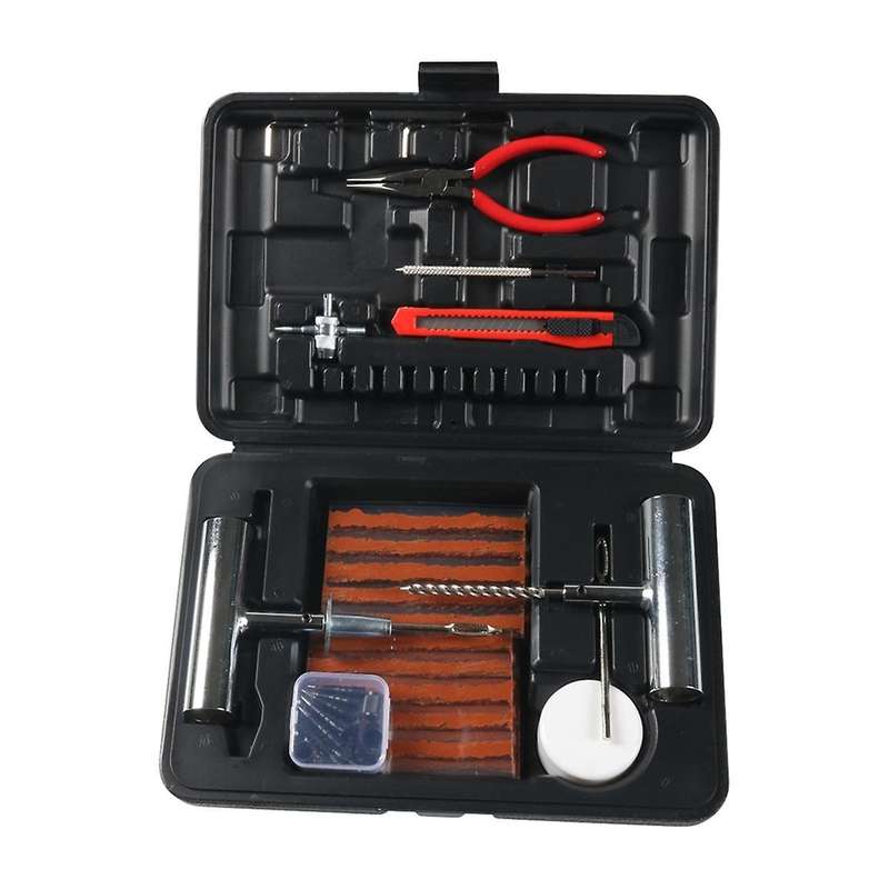 70PCS Tire Repair Kit, Heavy Duty Tire Plug Kit, Tire Patch Kit for Fix A Flat, Tubeless Tire Punct