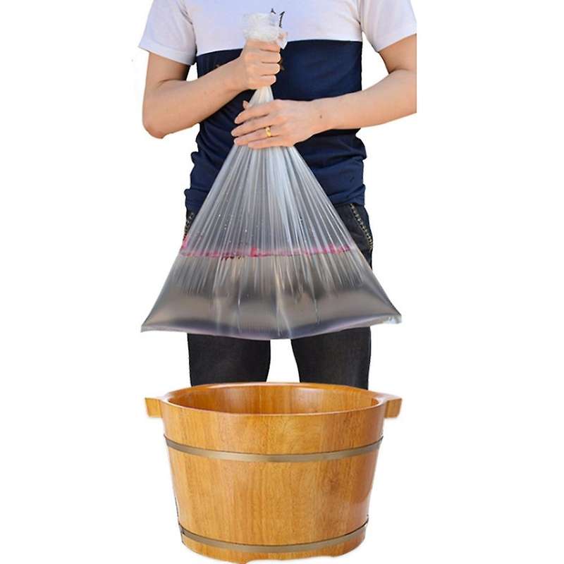 70Pcs Tool Disposable Foot Tub Liners Bath Basin Bags for Feet Pedicure Foot Detox SPA Heat Preserva