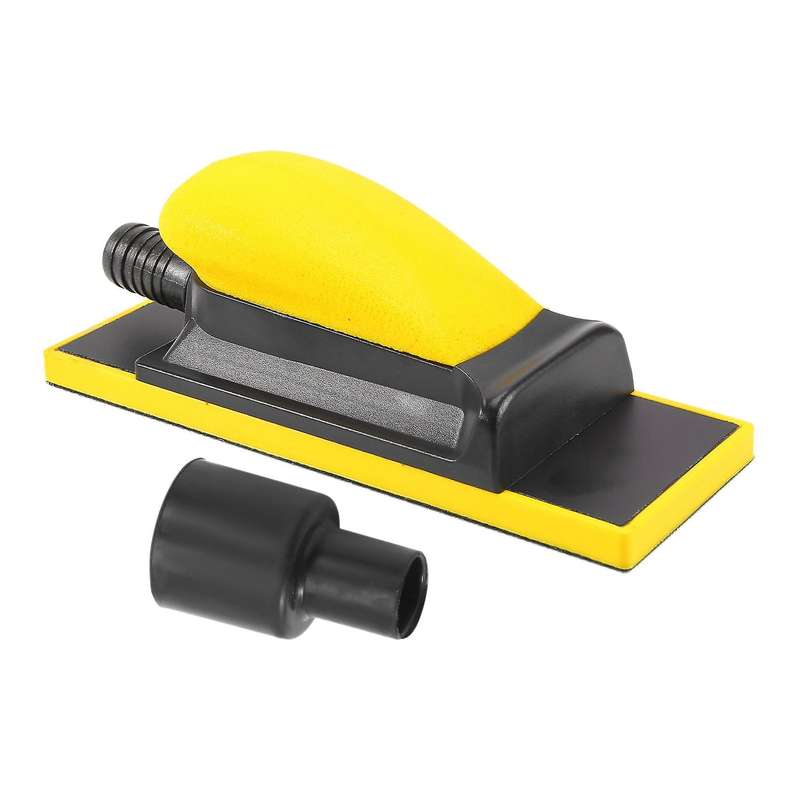70X198mm Dry Grinding Hand Board Car Ash Hand Planer Rectangular Vacuum Sandpaper Grinding Ash Boar