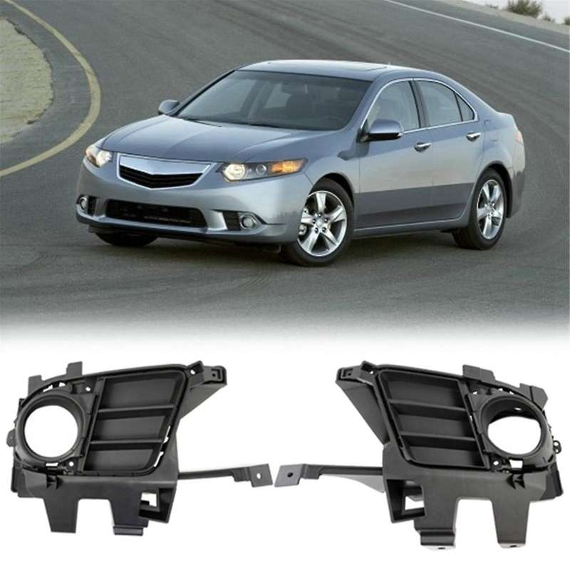 71115-tl0-g50 71116-tl0-g50 Front Bumper Fog Lamp Cover Fog Lamp Bezel Car for Tsx 2011-2014
