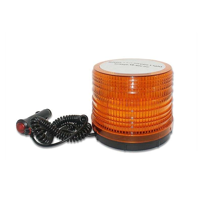 72 LED Strobe Light Amber Warning Lights Super Bright Emergency Warning Flash Beacon Light with 12V