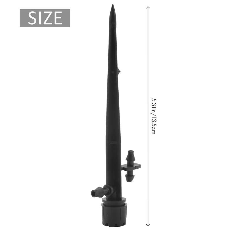 72pcs Drip Emitters Adjustable Fan Shape Irrigation Drippers for 1/4 Inch Tube,360 Degree Adjustabl