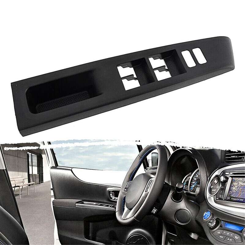 7423252550C0,74232-52550-C0 Front Left Door Window Switch Bezel Armrest Panel Trim for Yaris 2012-20