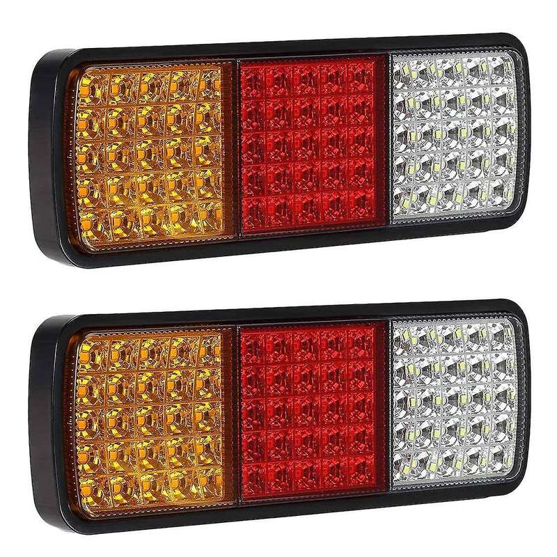 75 LED Truck Tail Light Bar Waterproof 12V Turn Signal Brake Reverse Running Lights Taillight IP67(O