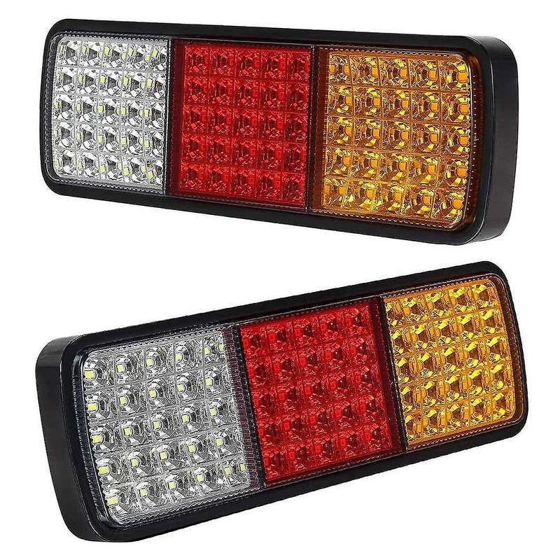 75 LED Truck Tail Light Bar Waterproof 12V Turn Signal Brake Reverse Running Lights Taillight IP67(O