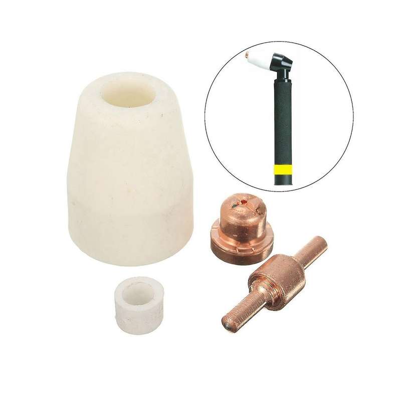75 Pieces Of Pt-31 Plasma Cutter Accessories Are Equipped with Electrodes, Nozzles, Protective Sleev