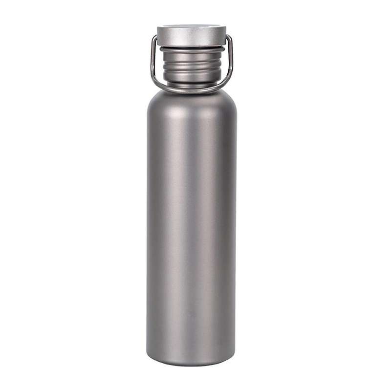 750ml Titanium Water Bottle Outdoor Camping Supplies Tourism Sports Cycling Hiking Camping Water Bot