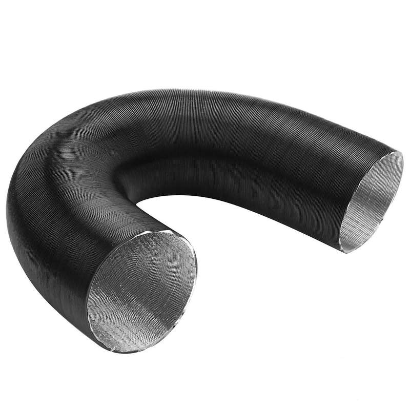 76 mm Aluminum Foil Heater Hose Preheater Hose for 6000W Heater Outlet Car Duct Drain Hose