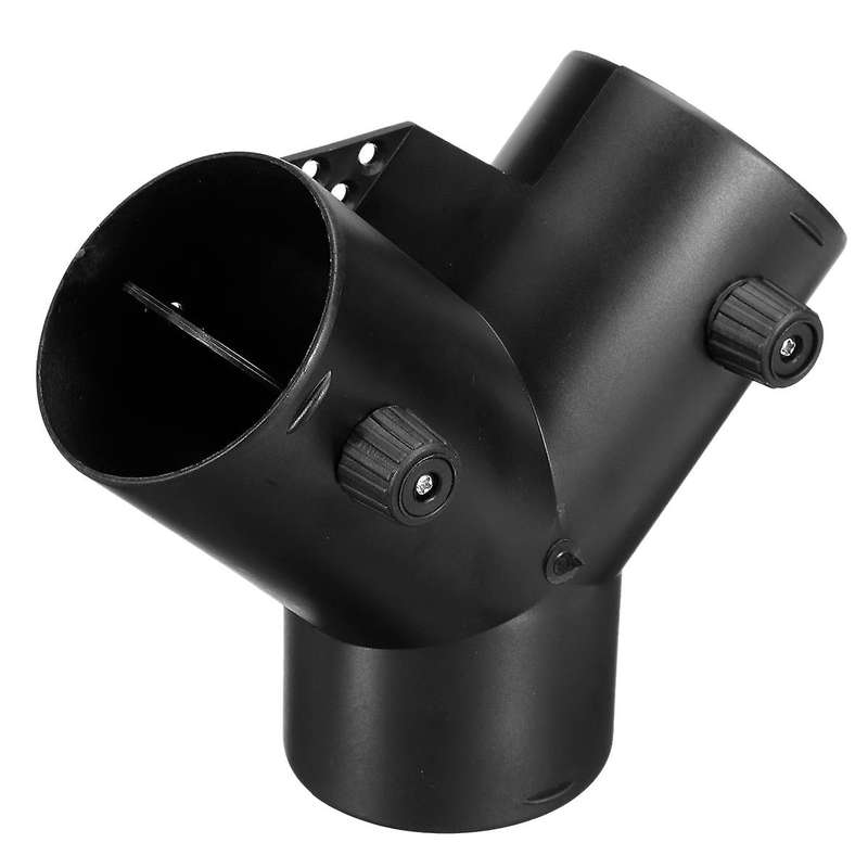 75mm Y Shape Parking Heater Vent Exhaust Connector W/dual Regulating Valve Flap for Heater