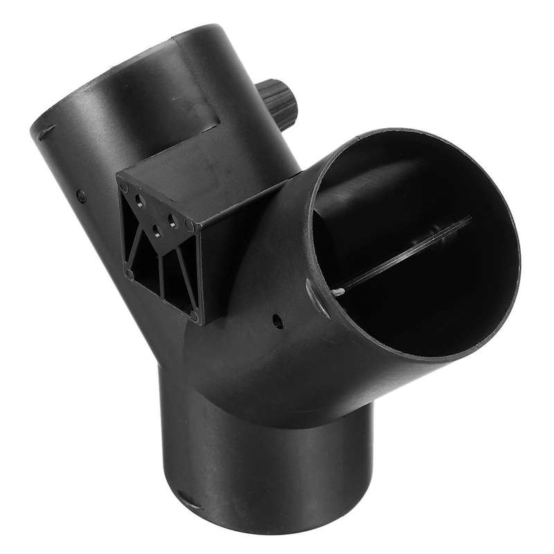 75mm Y Shape Parking Heater Vent Exhaust Connector W/dual Regulating Valve Flap for Heater