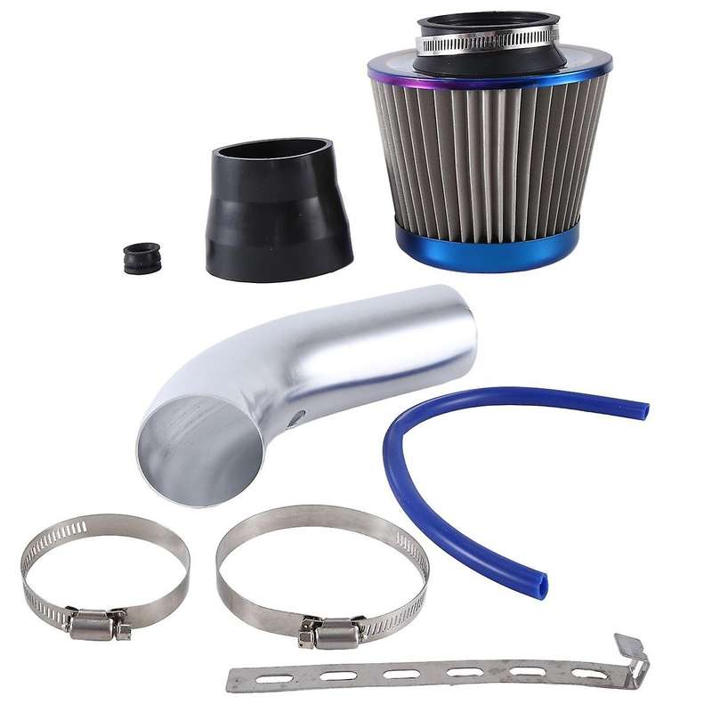 76mm High Flow Air Filter Mushroom Head Car Turbo Pipe Intake Sleeve Intake Filter Universalamp Kit