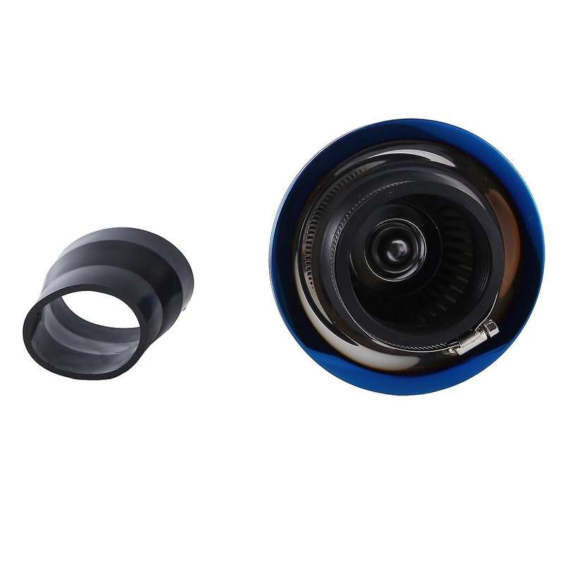 76mm High Flow Air Filter Mushroom Head Car Turbo Pipe Intake Sleeve Intake Filter Universalamp Kit