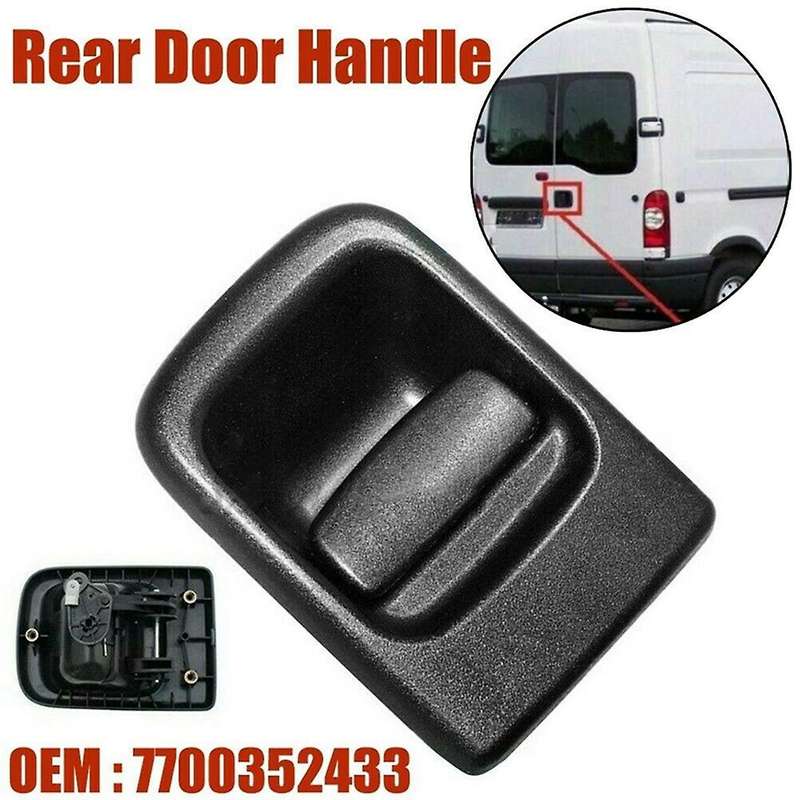 7700352433 Car Rear Trunk Door Handle for Master Mk2 1998-2010 for Opel Movano 1998-2010