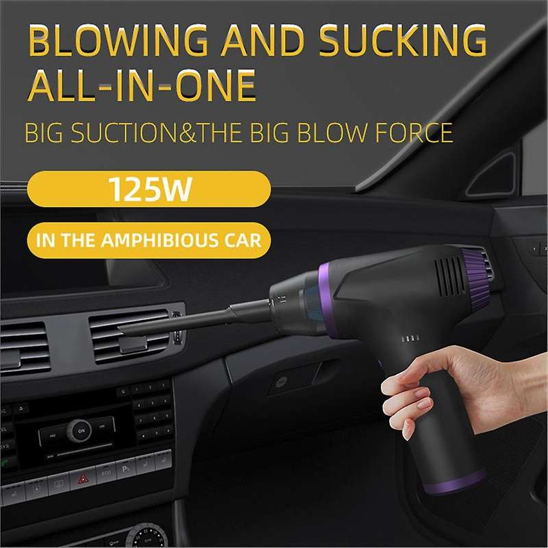 78000RPM Wireless Air Duster 2 in 1 Vacuum Cleaner Handheld Dust Blower Compressed for PC Camera Hom