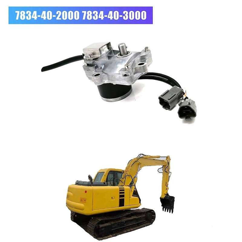 7834-40-2000 7834-40-3000 Throttle Motor Assembly for Excavator Pc200-6 Throttle Stepper Motor
