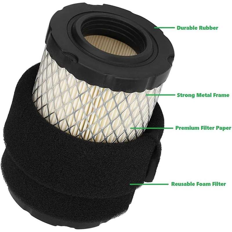 796031 594201 Air Filter Kit for 590825 591334 D100 D110 D105 D125 D130 D140 MIU14395