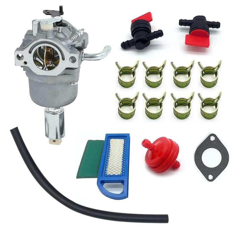 796109 594593 Carburetor Kit for & Stratton 591731 590400 796078 498811 794161 795477, with Fuel Lin