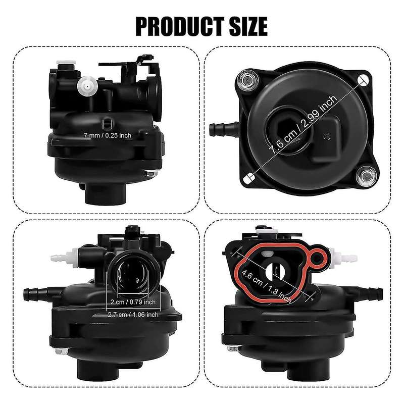 799583 Carburetor Lawnmower for 593261 590556 591160 591979 595656 799583 Tb100