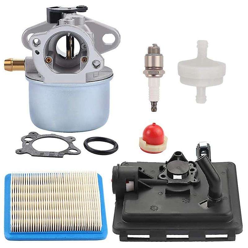 799868 Carburetor with 496116 795259 Filter Base Compatible with 124L02 124T02 124T05 124T07 Carb En