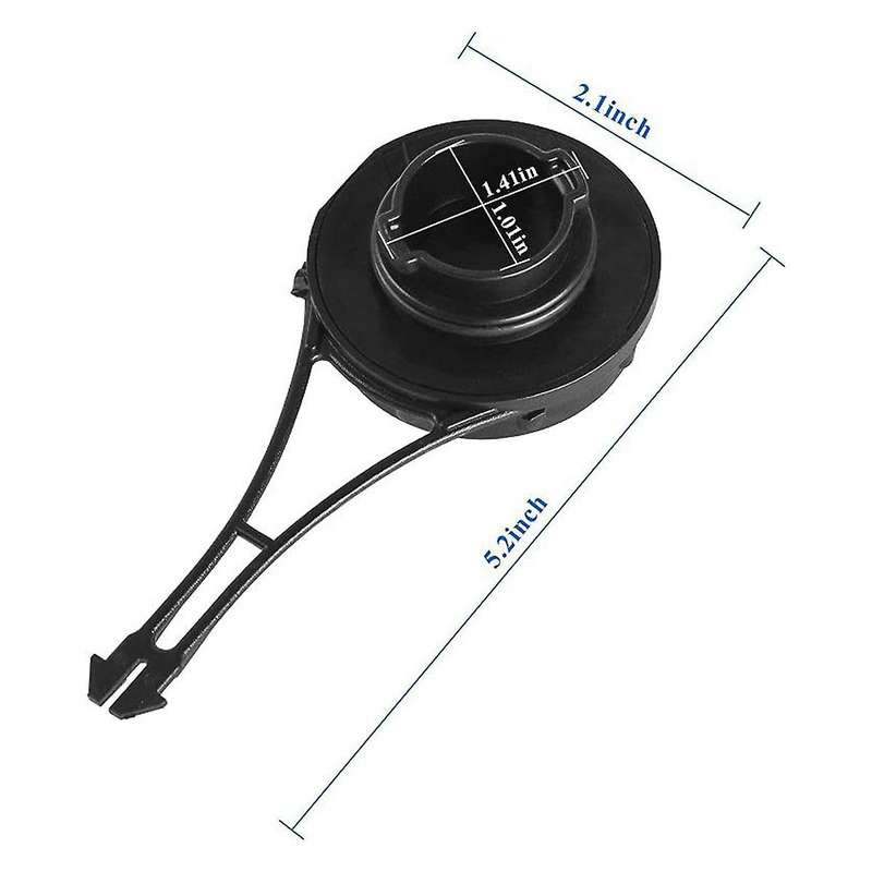799585 Fuel Tank Cap Fit for &Stratton Mower550E&55 Replacement 799684 799585 for & Stratton 2Pc