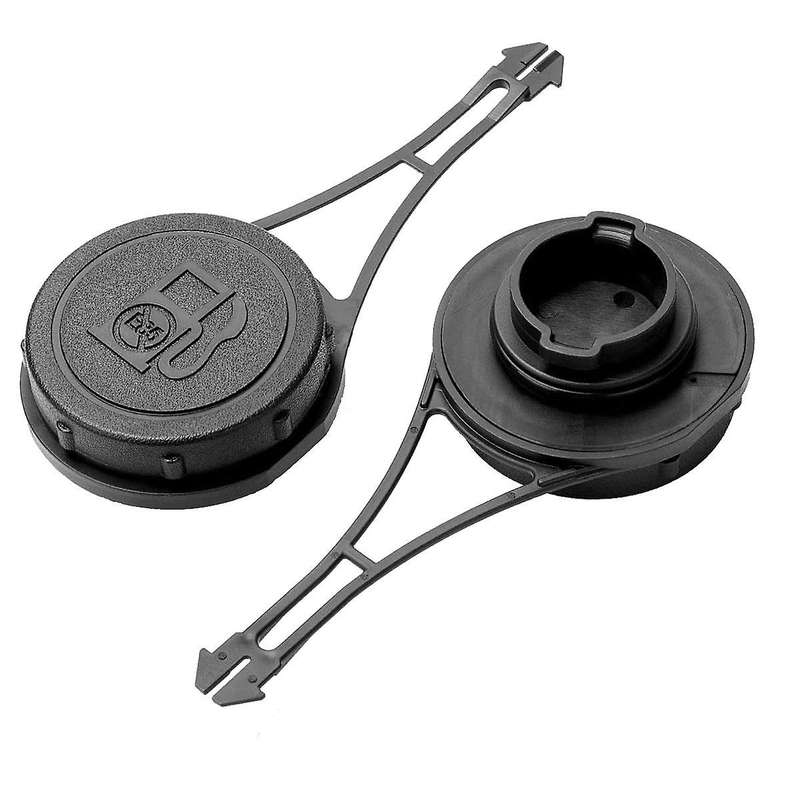 799585 Fuel Tank Cap Fit for &Stratton Mower550E&55 Replacement 799684 799585 for & Stratton 2Pc
