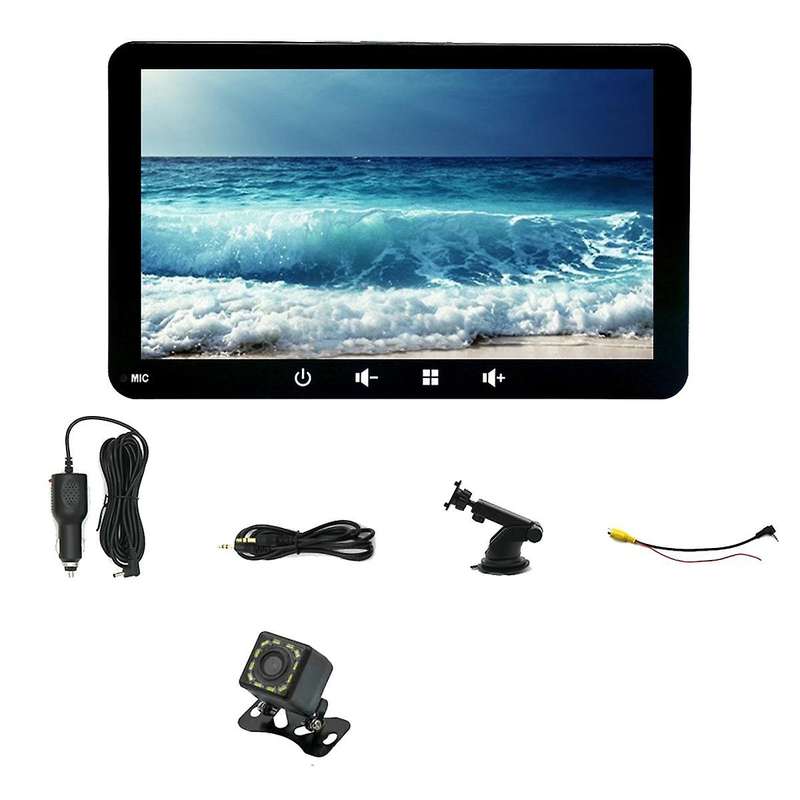 7inch Car Capacitive Touch Navigation Screen Wireless Carplay&android Auto Car Portable Multimedia P