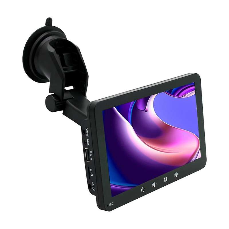 7inch Car Capacitive Touch Navigation Screen Wireless Carplay&android Auto Car Portable Multimedia P