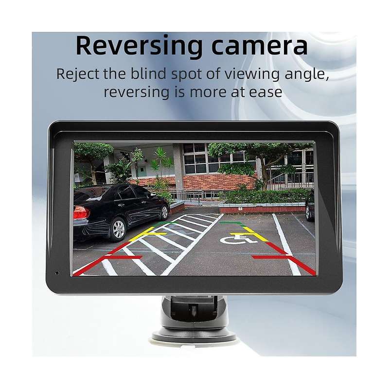 7inch Car Radio with Dashcam, Dash Mount Carplay & Android Auto, Car Stereo Bluetooth, Mirror Link,