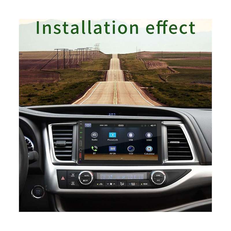 7inch Car Screen Wireless Carplay Android Auto Car Portable Radio Bluetooth Mp5 Fm Receiver The Hos