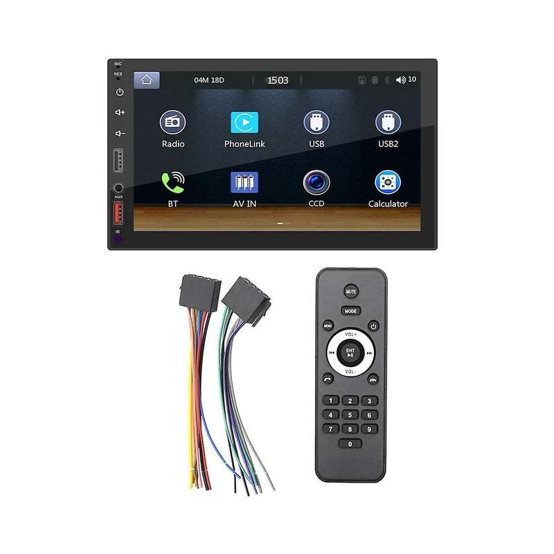 7inch Car Screen Wireless Carplay Android Auto Car Portable Radio Bluetooth Mp5 Fm Receiver The Hos