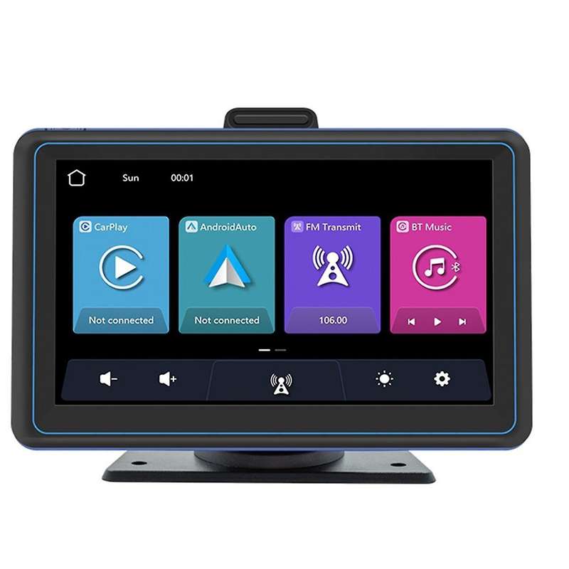 7inch Car Touch Screen Wireless Carplay and Android Auto Car Portable Automatic Multimedia Player N