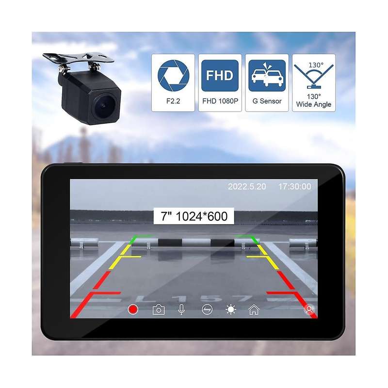 7inch Carplay Monitor Portable Wireless Carplay Navigation for Car Universal Display Android Auto A