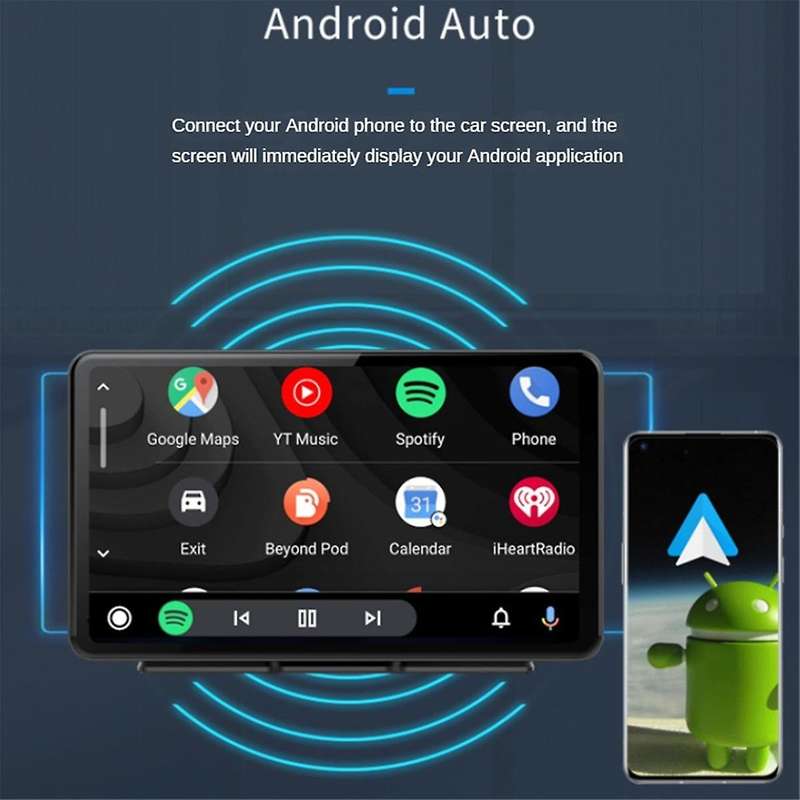 7-Inch Multimedia Player CarPlay Android Car IPS Touch Display Car Navigation Multimedia Bluetooth M