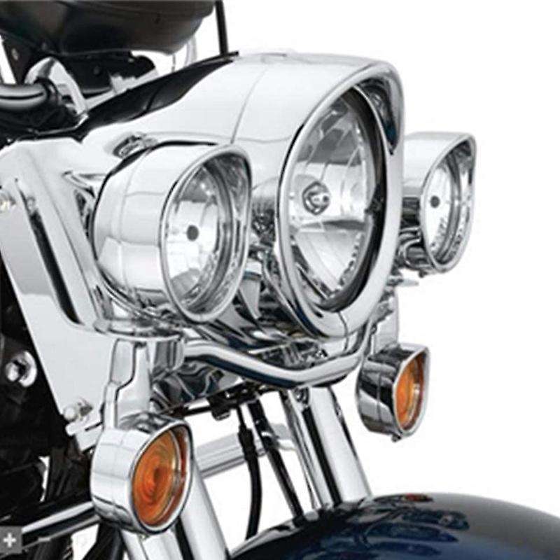 7-Inch Motorcycle Sun Visor Headlight Decorative Ring Turn Signal Lamp Brim Decorative Ring