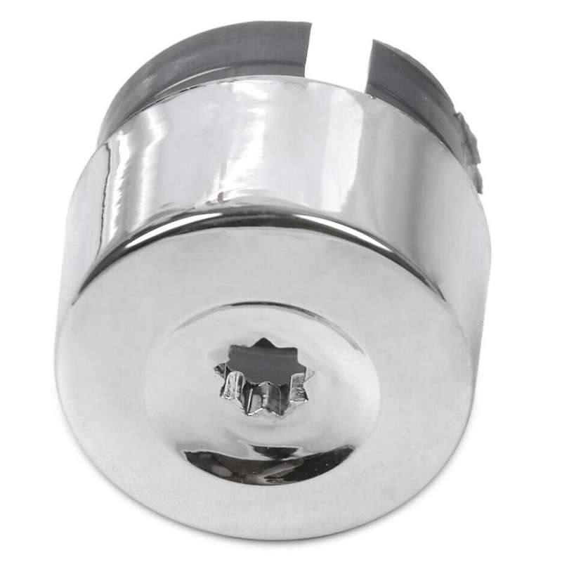 7L6 601 173A 2ZZ 5Pcs Chrome Wheel Lug Bolt Nut Cap Cover for 2004-2017 7L6601173A