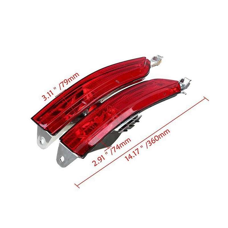 7p6945701e 7p6945702e Reflector Warning Light Rear Reflector Lens for 2011-2014