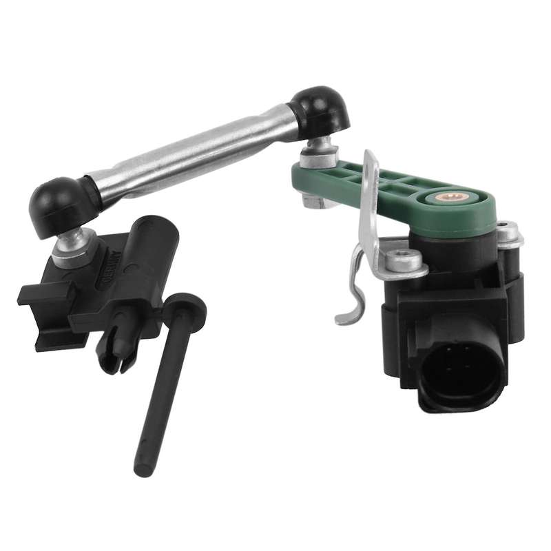 7P0616214 Front Right Headlight Level Sensor with Poles for 7P5 7P6- 3.0 3.6 4.2 V6