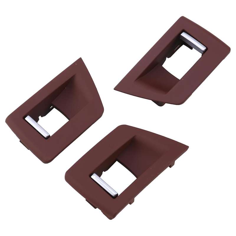 7Pcs Car Driver Seat Front Right Armrest Interior Door Handle Pull 1Hole for  F10 10-17 RHD Auto Int