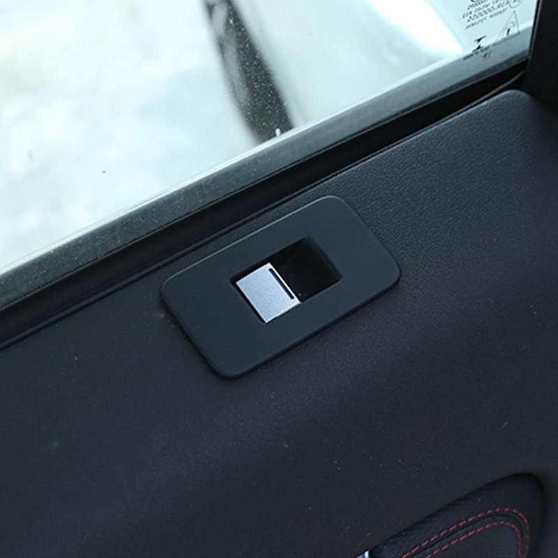 7Pcs Car Door Window Glass Lift Button Cover Trim Stickers Car Accessories for Land Sport 2020