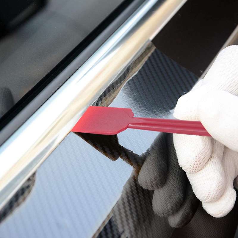 7Pcs Car Sticker Vinyl Wrap Film Squeegee Scraper Tools Car Stickers Installation Kit Cutter Knife