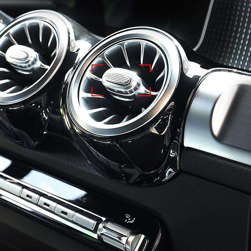 7Pcs Car Front and Rear Air Conditioning Knob Sticker for Class GLA CLA W177 W247 H247 X247 2020 B
