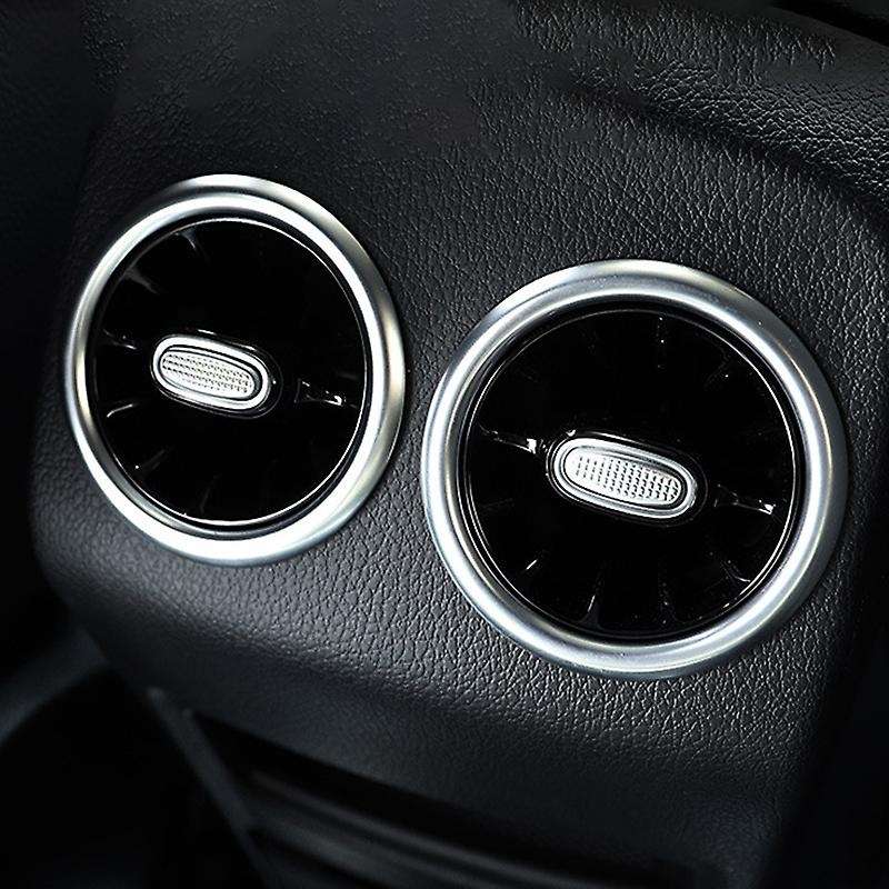 7Pcs Car Front and Rear Air Conditioning Knob Sticker for Class GLA CLA W177 W247 H247 X247 2020 B