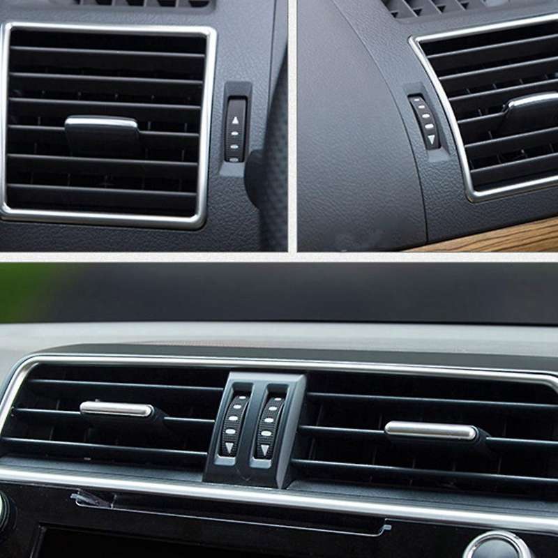 7PCS Car Interior Air Outlets Cover Trims for Land Cruiser Prado 150 2018-2020 Car Accessories