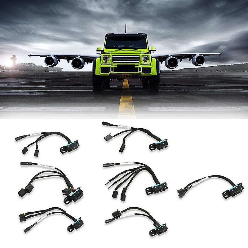 7Pcs Car EIS/ELV Test Line Cables for W202 W210 W220 W639 W906 Work with VVDI MB Tool