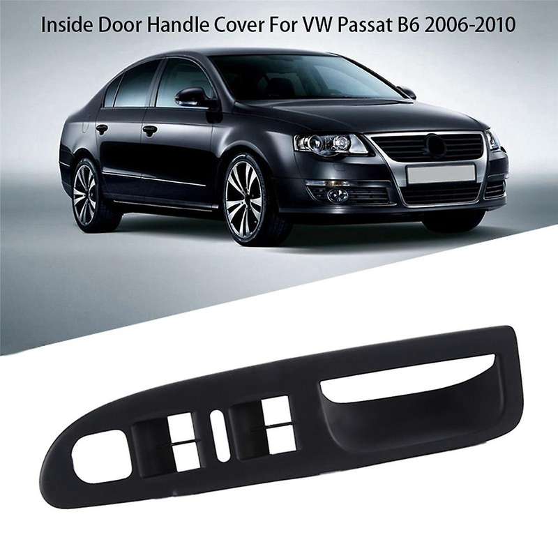 7pcs Inside Door Handle Door Armrest for B6 2006-2010 Master Window Mirror Switch Panel Trim Bezel