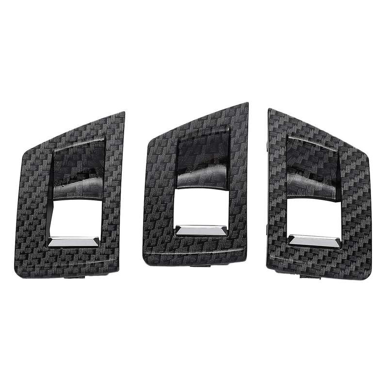 7PCS Right Hand Drive RHD for BMW 5 Series F10 F11 Car Interior Door Handle Inner Panel Pull Trim C