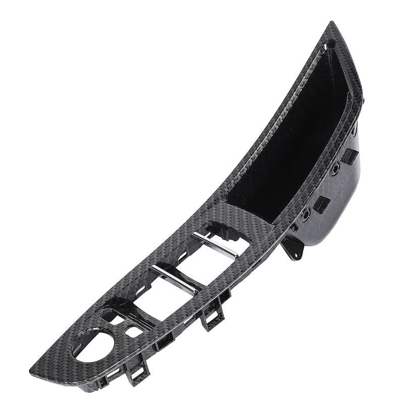 7PCS Right Hand Drive RHD for BMW 5 Series F10 F11 Car Interior Door Handle Inner Panel Pull Trim C